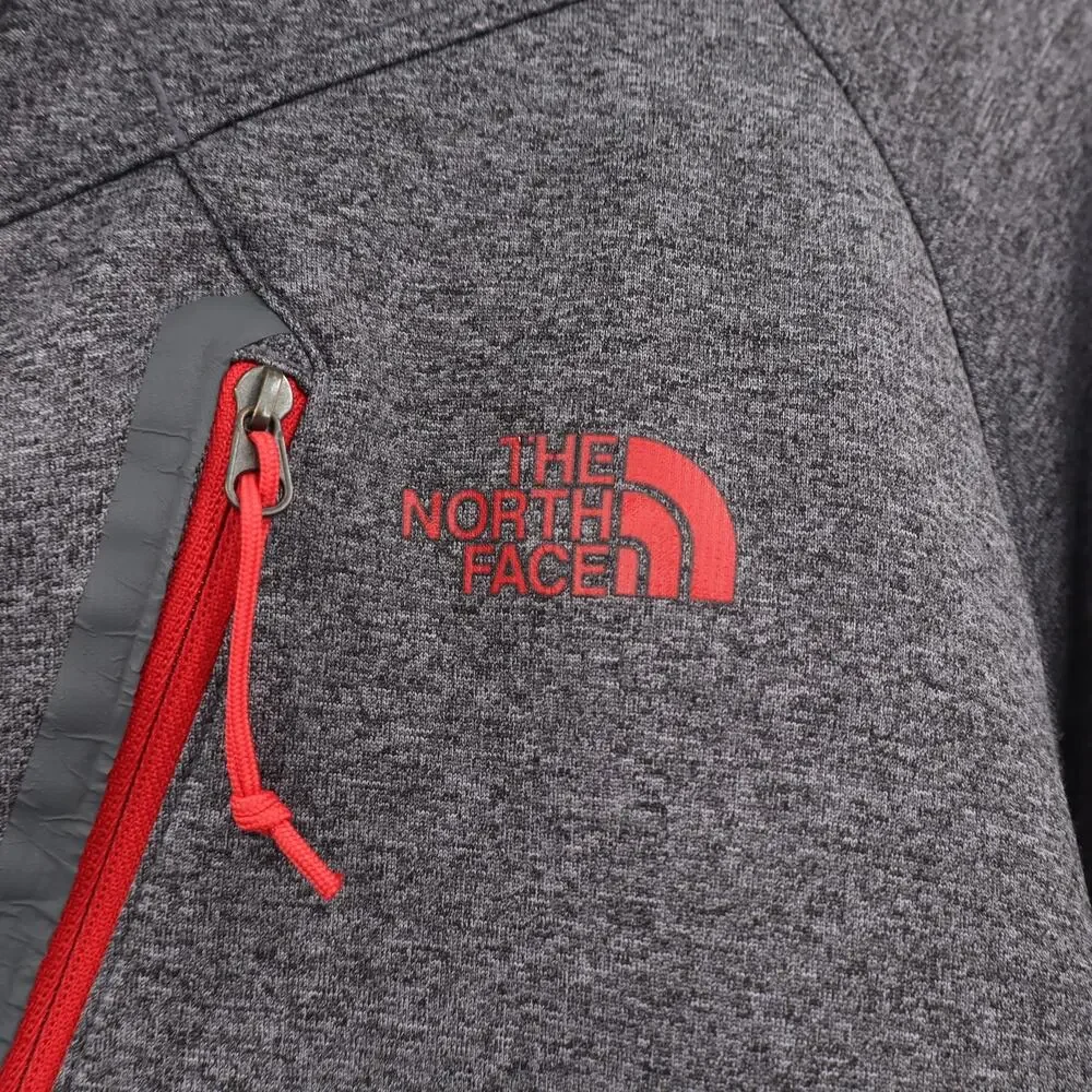 The North Face Men's Canyonlands Grey 1/4 Zip Pullover Sweatshirt Sz M
